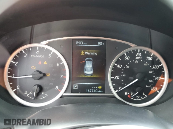 2017 Nissan Sentra SV with VIN 3N1AB7AP7HL680161, listed as a Copart auction lot 64624365 with 167,740 mi miles and Clean title. Bid and sale history available at DreamBid. Image 9.
