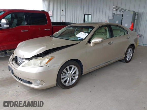 2010 Lexus ES 330 with VIN JTHBK1EG1A2389198, listed as a IAAI auction lot 41918159 with 118,937 mi miles and . Bid and sale history available at DreamBid. Image 2.