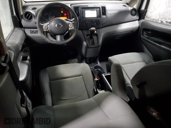 2015 Nissan NV200 SV with VIN 3N6CM0KN3FK720045, listed as a Copart auction lot 46091125 with 95,099 mi miles and Salvage Title. Bid and sale history available at carsss.com. Image 8.