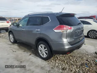 2016 Nissan Rogue SV with VIN KNMAT2MV3GP736395, listed as a Copart auction lot 87594365 with 119,101 mi miles and Clean Title. Bid and sale history available at carsss.com. Image 2.