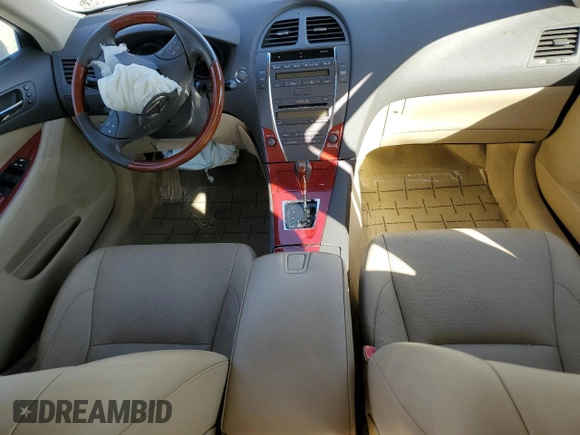 2008 Lexus ES with VIN JTHBJ46G282172000, listed as a Copart auction lot 44960945 with 68,501 mi miles and Salvage Title. Bid and sale history available at carsss.com. Image 8.
