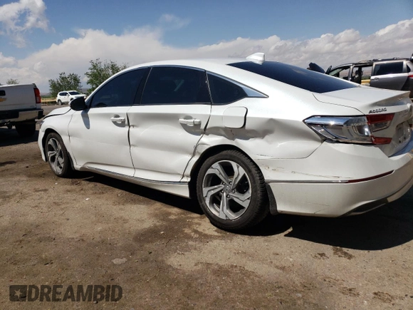 2019 Honda Accord EX z VIN 1HGCV1F43KA091729, wystawiony jako Copart lot #55897535 z przebiegiem 188 932 mil mil oraz Szkoda całkowita • Salvage title. Historia ofert i sprzedaży dostępna na DreamBid. Obrazek 2.