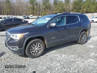 2017 GMC Acadia SLT with VIN 1GKKNMLS1HZ269375, listed as a Copart auction lot 45106525 with 123,509 mi miles and Salvage Title. Bid and sale history available at carsss.com. Image 1.