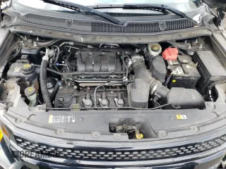2014 Ford Utility Police Interceptor with VIN 1FM5K8AR2EGA04458, listed as a Copart auction lot 73454084 with 137,214 mi miles and Salvage Title. Bid and sale history available at carsss.com. Image 12.