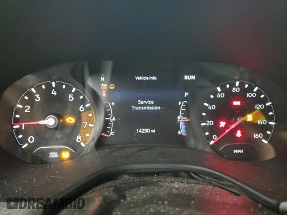 2024 Jeep Compass Latitude with VIN 3C4NJDBN9RT137912, listed as a Copart auction lot 52561465 with 14,290 mi miles and Salvage title. Bid and sale history available at DreamBid. Image 9.
