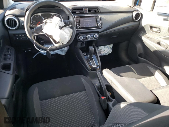 2020 Nissan Versa S with VIN 3N1CN8DV4LL822054, listed as a Copart auction lot 76609904 with 39,799 mi miles and Salvage Title. Bid and sale history available at carsss.com. Image 8.