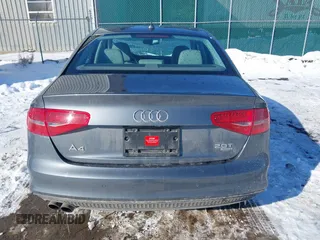 2015 Audi A4 Premium Plus with VIN WAUFFAFL6FN004207, listed as a IAAI auction lot 41639153 with 62,409 mi miles. Bid and sale history available at carsss.com. Image 17.