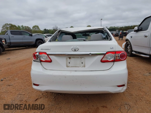 2011 Toyota Corolla L with VIN 2T1BU4EE0BC698479, listed as a IAAI auction lot 41947247 with 132,371 mi miles. Bid and sale history available at carsss.com. Image 16.