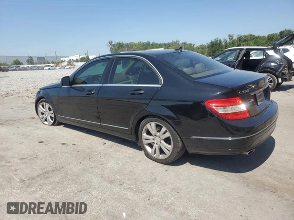 2008 Mercedes-Benz C 300 Sport with VIN WDDGF54X08F124267, listed as a Copart auction lot 57830955 with 167,012 mi miles and Salvage title. Bid and sale history available at DreamBid. Image 2.