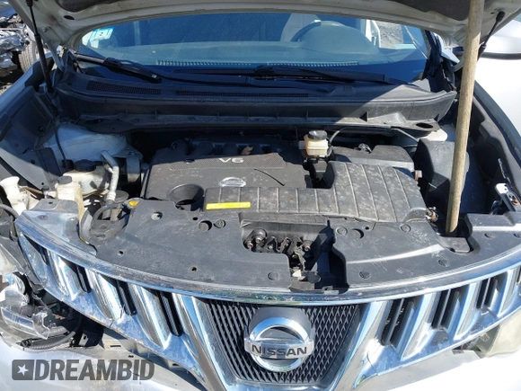 2009 Nissan Murano S with VIN JN8AZ18W99W136361, listed as a IAAI auction lot 41799187 with 145,276 mi miles and . Bid and sale history available at carsss.com. Image 10.