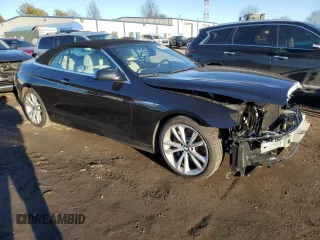 2013 BMW 6 Series 640i z VIN WBALW7C57DDX58327, wystawiony jako Copart lot #43505725 z przebiegiem 58 733 mil mil oraz Szkoda całkowita • Salvage title. Historia ofert i sprzedaży dostępna na DreamBid. Obrazek 4.