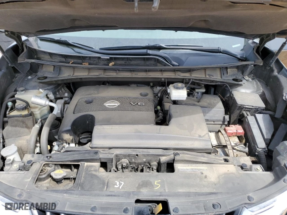 2017 Nissan Murano Platinum with VIN 5N1AZ2MG2HN124701, listed as a Copart auction lot 50775785 with 132,542 mi miles and Salvage Title. Bid and sale history available at carsss.com. Image 14.