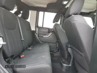 2018 Jeep Wrangler JK Unlimited Sport S with VIN 1C4BJWDG9JL938689, listed as a Copart auction lot 80713534 with 118,101 mi miles and Salvage Title. Bid and sale history available at carsss.com. Image 10.