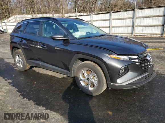 2024 Hyundai Tucson SEL with VIN 5NMJBCDEXRH328691, listed as a Copart auction lot 86625604 with 26,159 mi miles and Salvage Title. Bid and sale history available at carsss.com. Image 4.