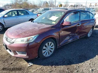 2014 Honda Accord Sedan EX-L with VIN 1HGCR2F81EA227065, listed as a IAAI auction lot 41465211 with 182,460 mi miles. Bid and sale history available at carsss.com. Image 16.