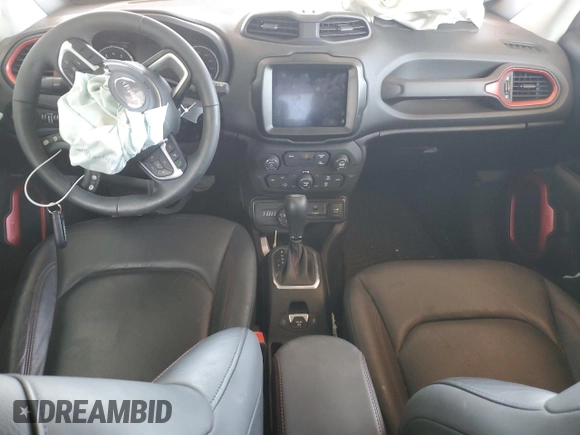 2023 Jeep Renegade Trailhawk with VIN ZACNJDC10PPP37182, listed as a Copart auction lot 49251315 with 13,779 mi miles and Salvage title. Bid and sale history available at DreamBid. Image 8.