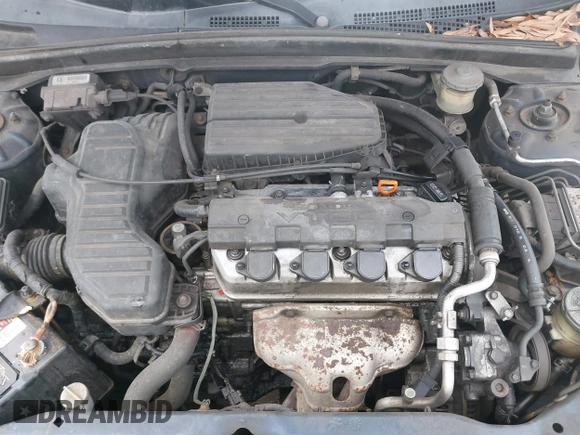 2003 Honda Civic EX with VIN 1HGEM22963L041691, listed as a IAAI auction lot 42205693 with 234,582 mi miles and . Bid and sale history available at DreamBid. Image 10.
