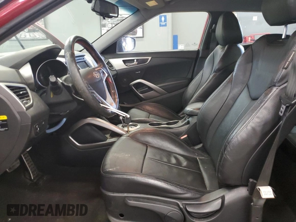 2015 Hyundai Veloster z VIN KMHTC6AD4FU222904, wystawiony jako Copart lot #60853105 z przebiegiem 133 289 mil mil oraz Czysty tytuł • Clean title. Historia ofert i sprzedaży dostępna na DreamBid. Obrazek 7.