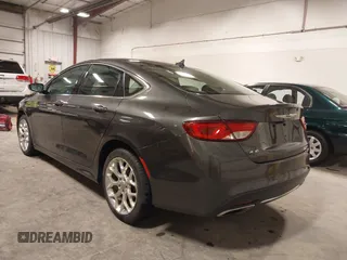2015 Chrysler 200 C with VIN 1C3CCCEG5FN540181, listed as a IAAI auction lot 41864651 with 165,012 mi miles. Bid and sale history available at carsss.com. Image 3.