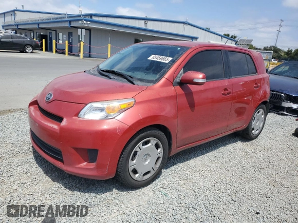 2012 Scion xD with VIN JTKKU4B46C1023892, listed as a Copart auction lot 65459665 with 212,452 mi miles and Salvage title. Bid and sale history available at DreamBid. Image 1.