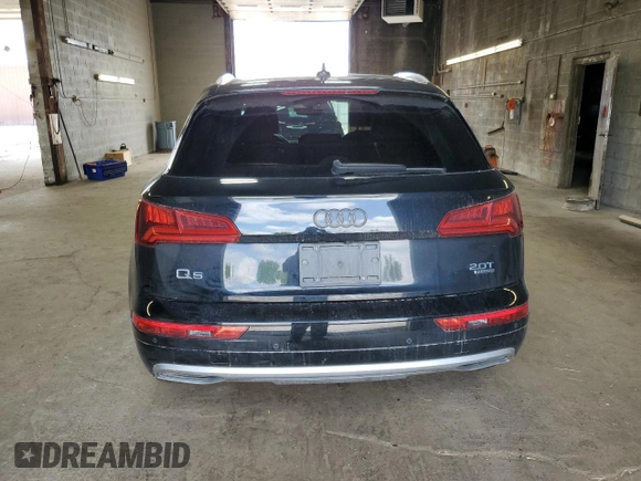 2018 Audi Q5 Premium Plus с VIN WA1BNAFY6J2221194, выставлен на аукционе Copart как лот 61436345 с пробегом 92 839 миль миль и Списание • Salvage title. История ставок и продаж доступна на DreamBid. Изображение 6.