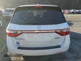 2012 Honda Odyssey Touring with VIN 5FNRL5H96CB144690, listed as a Copart auction lot 81511844 with 44,030 mi miles and Salvage Title. Bid and sale history available at carsss.com. Image 6.