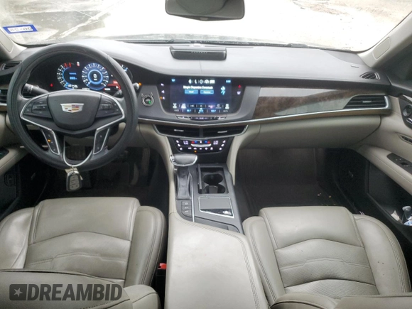 2016 Cadillac CT6 Premium Luxury AWD with VIN 1G6KF5RS0GU167490, listed as a Copart auction lot 50760145 with 111,697 mi miles and Salvage title. Bid and sale history available at DreamBid. Image 8.
