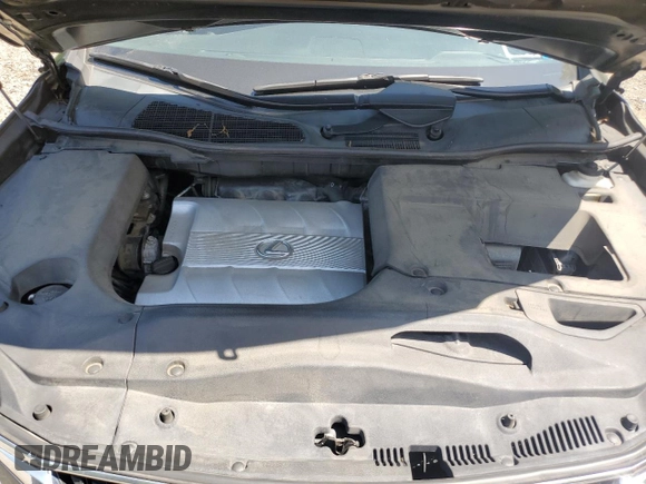 2010 Lexus RX 350 with VIN 2T2BK1BA1AC078529, listed as a Copart auction lot 61037725 with 121,871 mi miles and Salvage title. Bid and sale history available at DreamBid. Image 12.