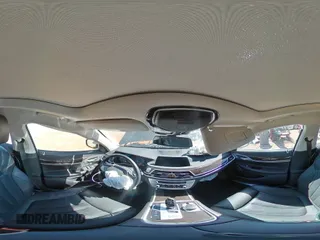 2020 BMW 7 Series 740i with VIN WBA7T2C07LCD79725, listed as a Copart auction lot 48498255 with 57,580 mi miles and Salvage title. Bid and sale history available at DreamBid. Image 12.