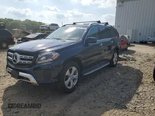 2017 Mercedes-Benz GLS 450 with VIN 4JGDF6EE3HA830769, listed as a Copart auction lot 58771524 with 60,109 mi miles and Salvage Title. Bid and sale history available at DreamBid. Image 1.