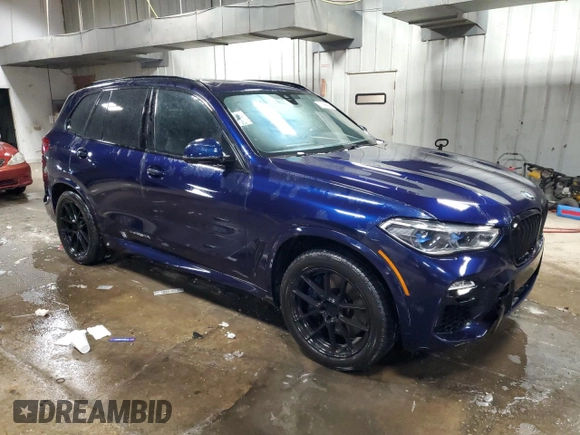 2020 BMW X5 M50i with VIN 5UXJU4C05LL227875, listed as a Copart auction lot 43477225 with 103,526 mi miles and Clean Title. Bid and sale history available at DreamBid. Image 4.