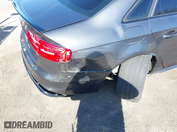 2016 Audi S4 Premium Plus with VIN WAUBGAFL4GA008390, listed as a IAAI auction lot 41831287 with 82,413 mi miles. Bid and sale history available at carsss.com. Image 6.