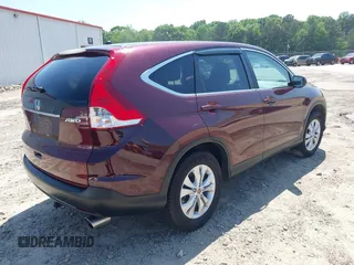 2014 Honda CR-V EX with VIN 5J6RM4H54EL033361, listed as a IAAI auction lot 42143124 with 1 mi miles. Bid and sale history available at carsss.com. Image 4.