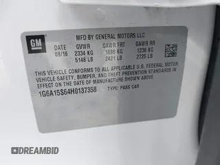 2017 Cadillac CTS-V z VIN 1G6A15S64H0137358, wystawiony jako IAAI lot #41336455 z przebiegiem 76 367 mil mil oraz . Historia ofert i sprzedaży dostępna na DreamBid. Obrazek 9.