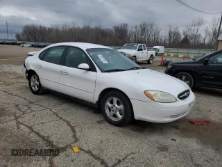 2003 Ford Taurus SES Standard with VIN 1FAFP55U23A123933, listed as a Copart auction lot 50587905 with 191,507 mi miles and Salvage Title. Bid and sale history available at carsss.com. Image 4.