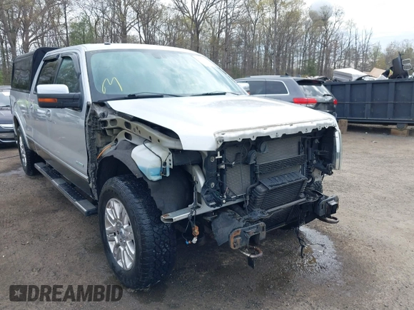 2011 Ford F-150 XLT with VIN 1FTFW1ET8BFD18868, listed as a IAAI auction lot 41971839 with 266,627 mi miles. Bid and sale history available at carsss.com. Image 6.
