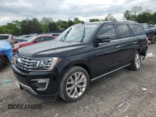 2019 Ford Expedition Limited z VIN 1FMJU2AT9KEA01534, wystawiony jako Copart lot #54370355 z przebiegiem 76 264 mil mil oraz Szkoda całkowita • Salvage title. Historia ofert i sprzedaży dostępna na DreamBid. Obrazek 1.