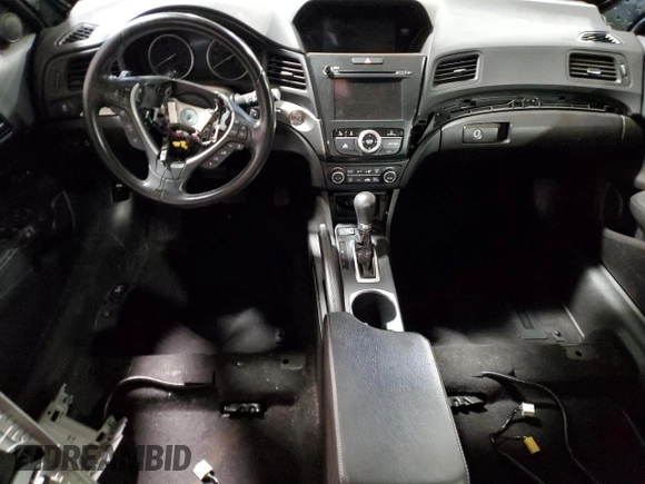 2019 Acura ILX w/Premium Pkg with VIN 19UDE2F71KA015091, listed as a Copart auction lot 46698375 with 0 mi miles and Salvage Title. Bid and sale history available at carsss.com. Image 8.