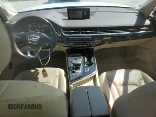 2017 Audi Q7 Premium Plus with VIN WA1LAAF72HD031527, listed as a Copart auction lot 58377985 with 105,541 mi miles and Salvage title. Bid and sale history available at DreamBid. Image 8.