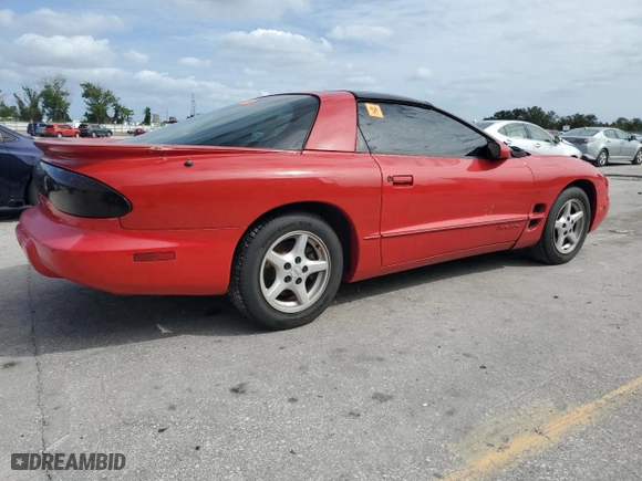 2001 Pontiac Firebird with VIN 2G2FS22K812122608, listed as a Copart auction lot 75337064 with 121,417 mi miles and Salvage Title. Bid and sale history available at carsss.com. Image 3.
