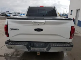 2015 Ford F-150 XLT with VIN 1FTEW1EG2FFB17259, listed as a Copart auction lot 46530595 with 217,074 mi miles and Salvage Title. Bid and sale history available at carsss.com. Image 6.