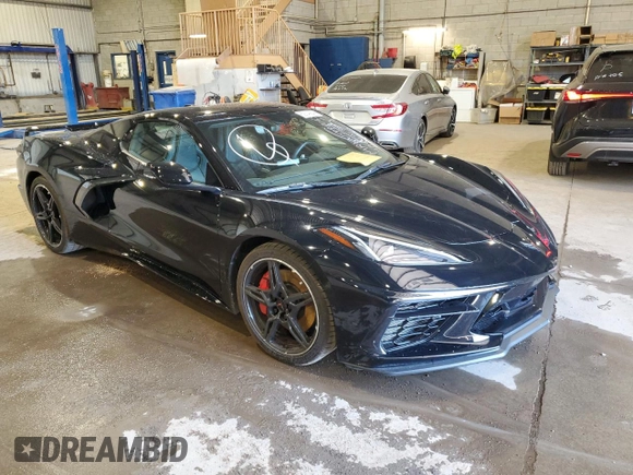 2023 Chevrolet Corvette 2LT with VIN 1G1YB3D49P5111308, listed as a Copart auction lot 69749844 with 10,153 mi miles and Clean Title. Bid and sale history available at carsss.com. Image 4.