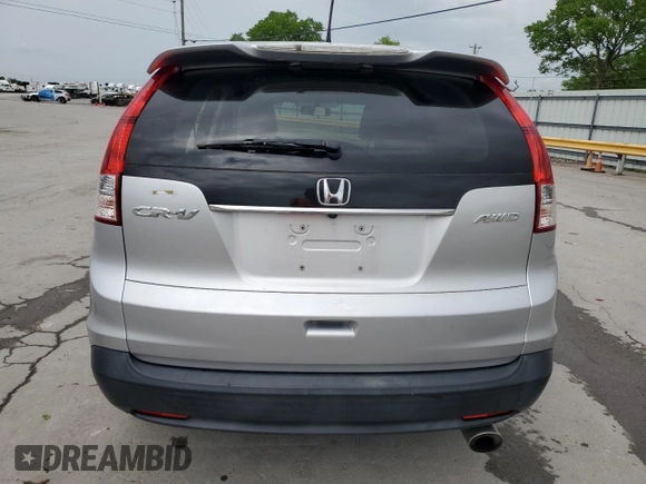 2012 Honda CR-V EX-L with VIN JHLRM4H77CC002810, listed as a Copart auction lot 54560385 with 122,349 mi miles and Salvage Title. Bid and sale history available at carsss.com. Image 6.