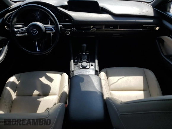2019 Mazda 3 with VIN JM1BPAJMXK1119554, listed as a Copart auction lot 63612595 with 78,812 mi miles and Salvage title. Bid and sale history available at DreamBid. Image 8.