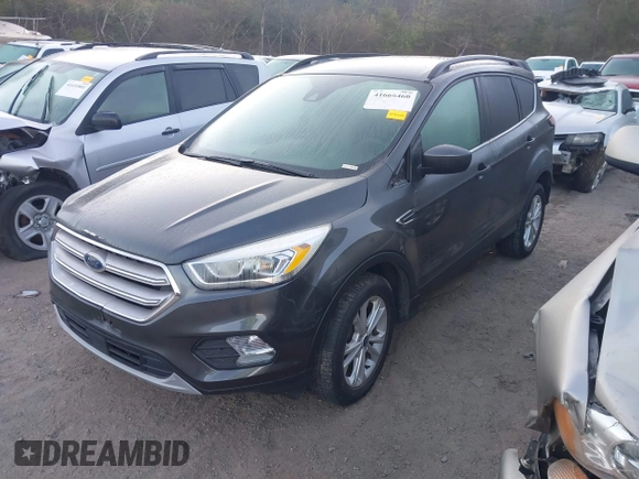 2018 Ford Escape SEL with VIN 1FMCU0HD3JUD13817, listed as a IAAI auction lot 41666460 with 78,754 mi miles and . Bid and sale history available at carsss.com. Image 17.