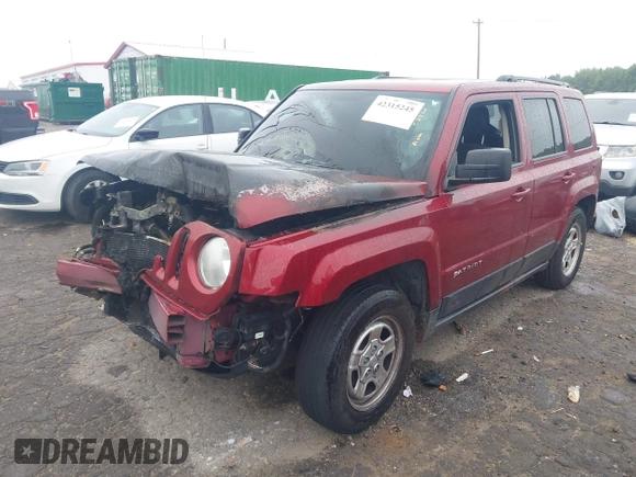 2014 Jeep Patriot Sport with VIN 1C4NJPBA2ED844817, listed as a IAAI auction lot 42315245 with Not provided miles and . Bid and sale history available at DreamBid. Image 18.