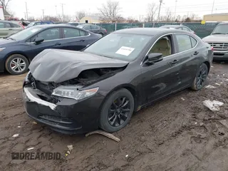 2015 Acura TLX with VIN 19UUB1F35FA022700, listed as a IAAI auction lot 41610750 with 157,500 mi miles. Bid and sale history available at carsss.com. Image 17.