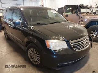 2013 Chrysler Town & Country Touring-L with VIN 2C4RC1CG0DR510647, listed as a IAAI auction lot 41312913 with 156,915 mi miles. Bid and sale history available at carsss.com. Image 1.