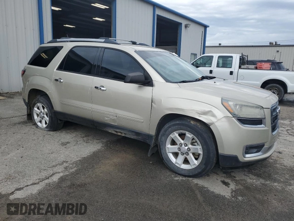 2015 GMC Acadia SLE z VIN 1GKKVPKD4FJ216525, wystawiony jako Copart lot #55595105 z przebiegiem 134 638 mil mil oraz Czysty tytuł • Clean title. Historia ofert i sprzedaży dostępna na DreamBid. Obrazek 4.