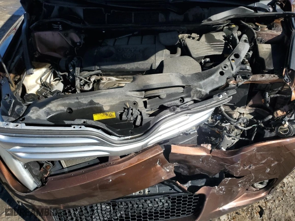 2010 Toyota Venza with VIN 4T3BA3BB9AU011632, listed as a Copart auction lot 47236495 with 139,471 mi miles and Salvage Title. Bid and sale history available at carsss.com. Image 12.